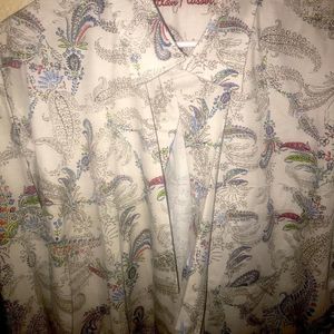 Alan Flusser men’s button down shirt